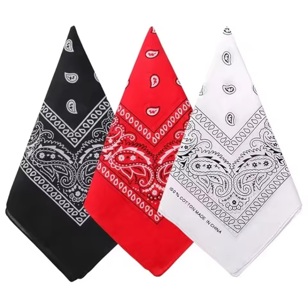 Face Scarf Mask - Шарф-бандана в стиле хип-хоп с узором