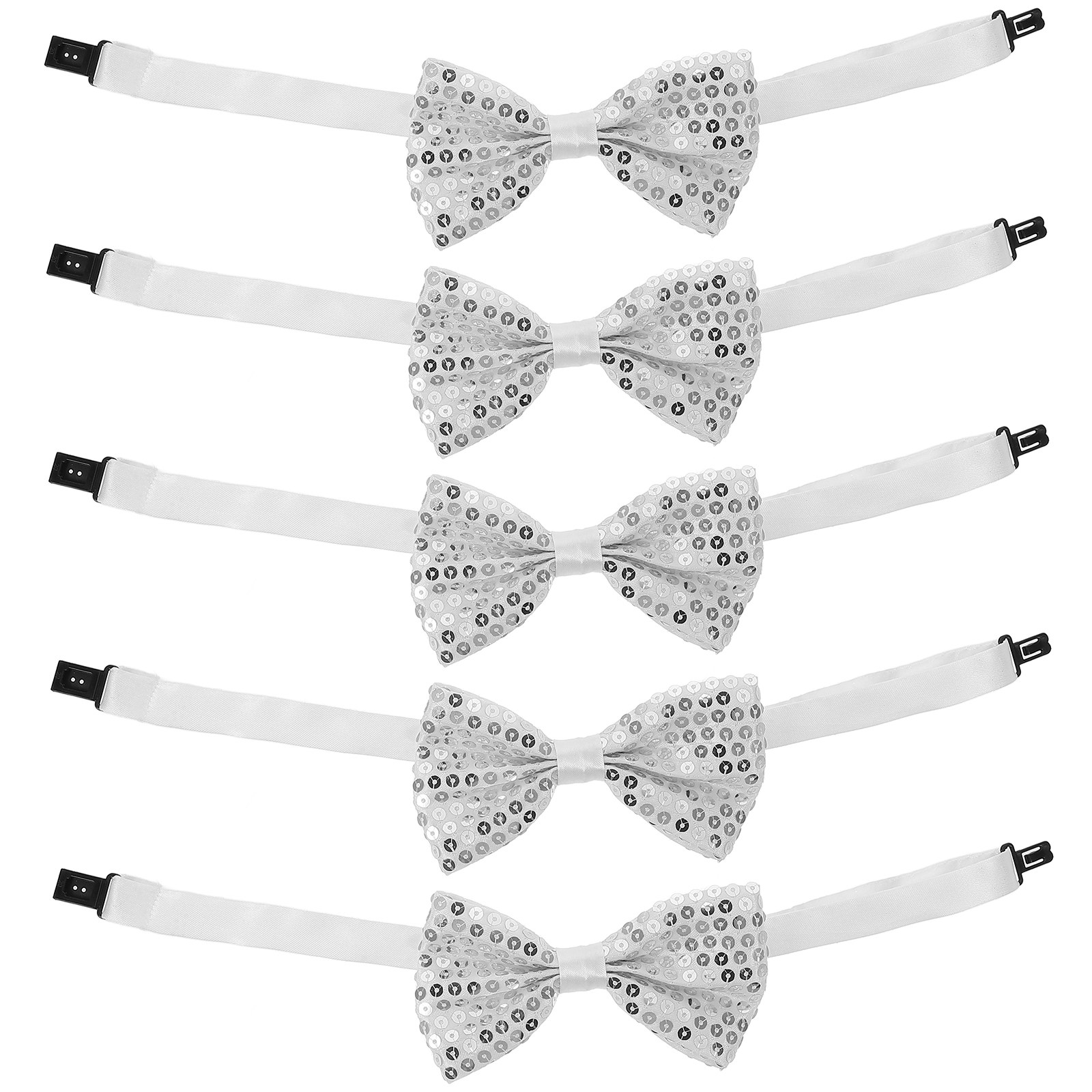 Bow Tie Pre Tied - 5 шт. детских галстуков-бабочек с блестящими