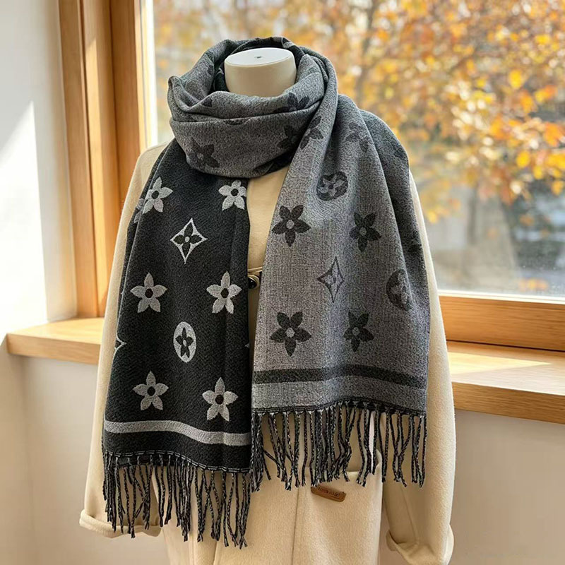 Стильный женский шарф с национ – обзор и цена Infinity Scarf Knit