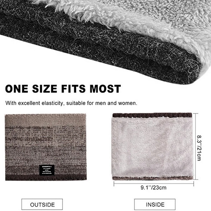 Зимний шарф для мужчин, флисов – обзор и цена Muffler Men Wool