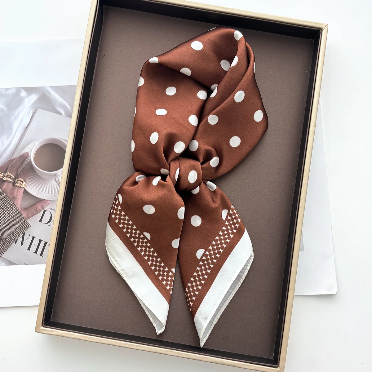 Женский элегантный мягкий атла – обзор и цена Scarf Silk Square