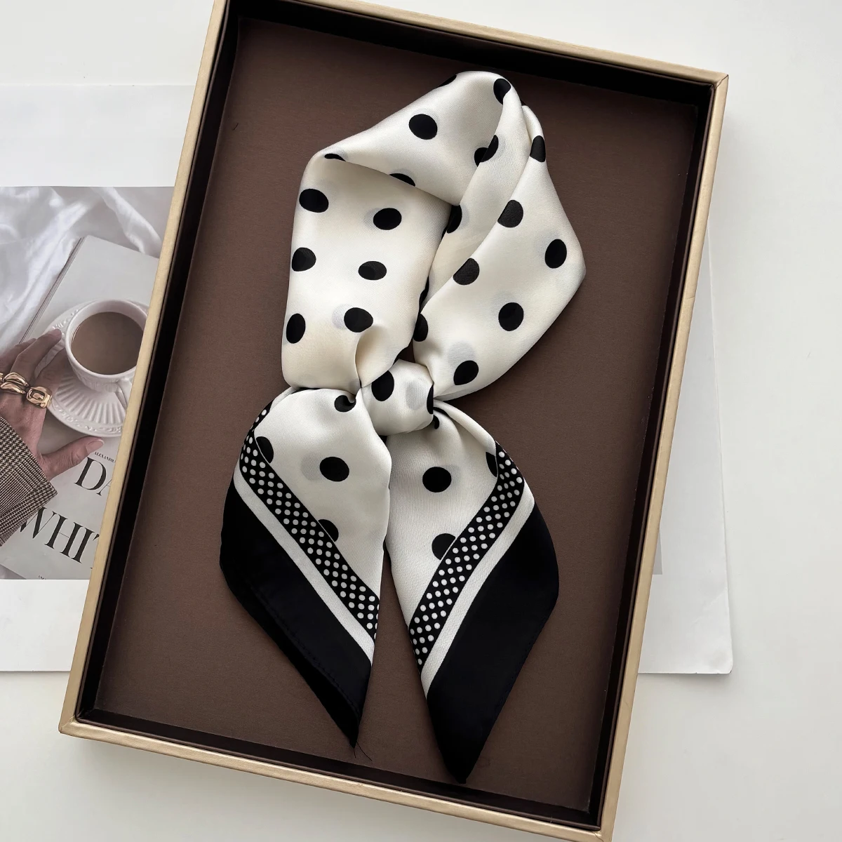 Женский элегантный мягкий атла – обзор и цена Scarf Silk Square