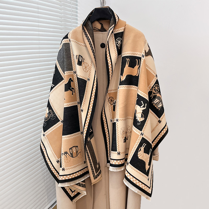 Роскошное теплое кашемировое п – обзор и цена Woven Scarf Blanket